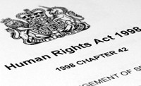 Start of the Human Rights Act
